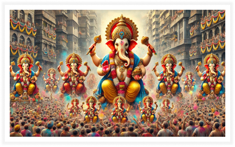 Mumbai's oldest Ganpati public gathering