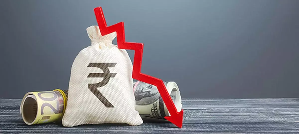 Rupee hits new all-time low of 85.80 in mid-session amid rising FII outflows