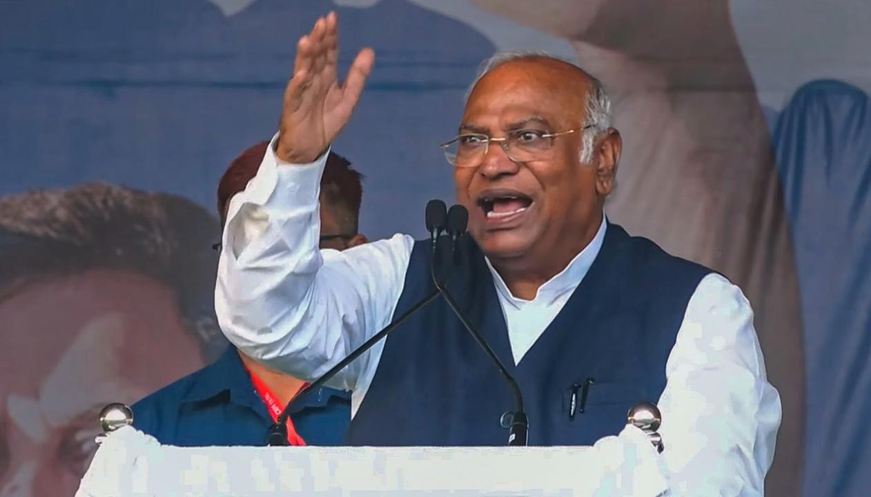 Babasaheb Ambedkar devoted his life to championing democratic values: Kharge