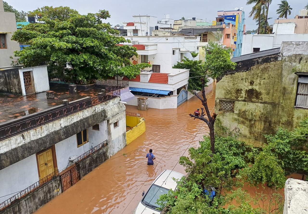 Cyclone Fengal remains stationary for the last six hours close to the union territory nearly 30 kilometres north of Cuddalore and 40 kms east of Villupuram