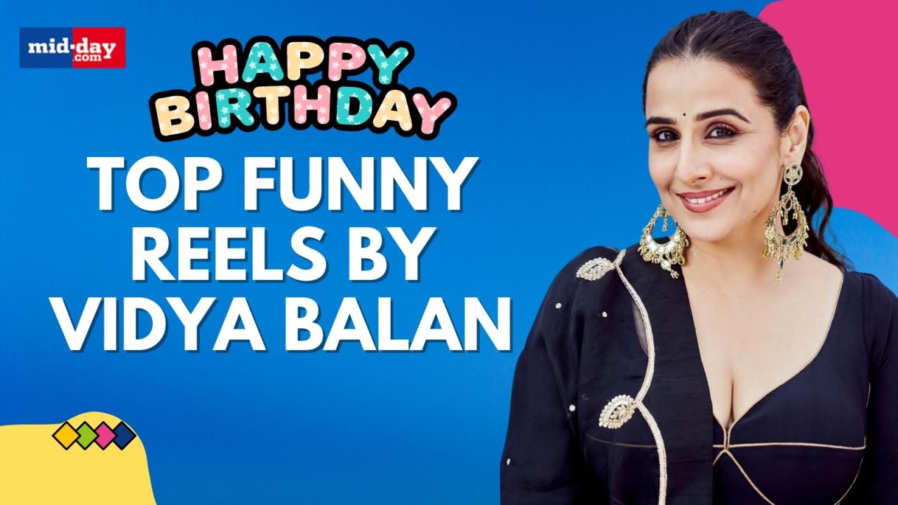 Happy Birthday, Vidya Balan: The Queen of Screen and Reels