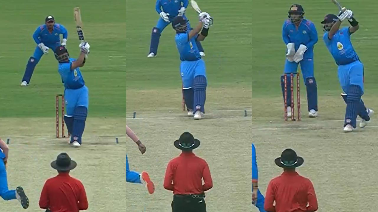 WATCH VIDEO: Rahane's power strokes help Mumbai qualify for SMAT semi-finals