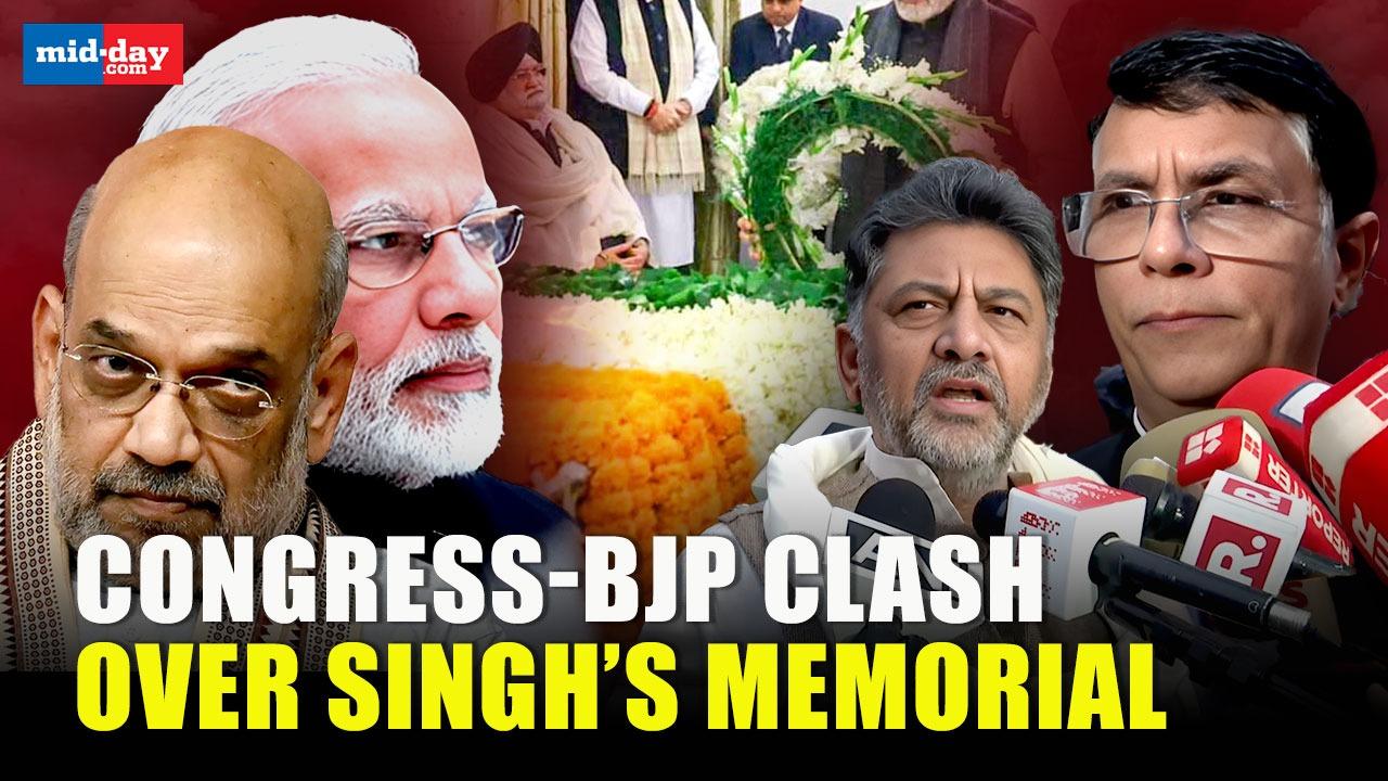 Manmohan Singh’s memorial becomes the centre of debate between Congress and BJP