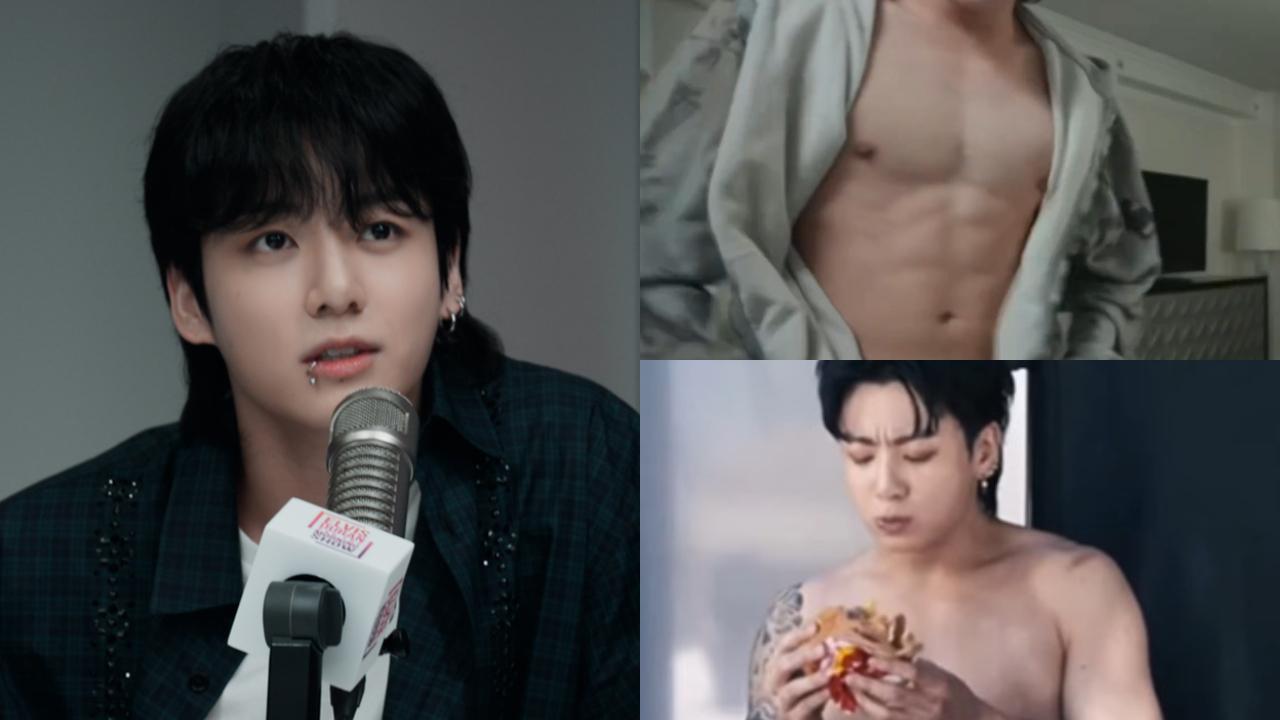 BTS: Jungkook flaunts his ripped physique as he changes on camera - watch video