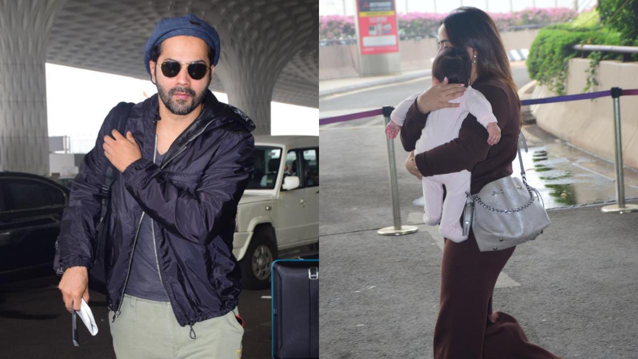 Netizens call out paparazzi for revealing face of Varun Dhawan's daughter's face