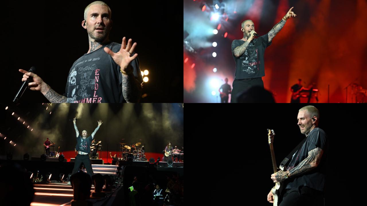 Maroon 5 Mumbai concert: Adam Levine enthralls with his electrifying performance