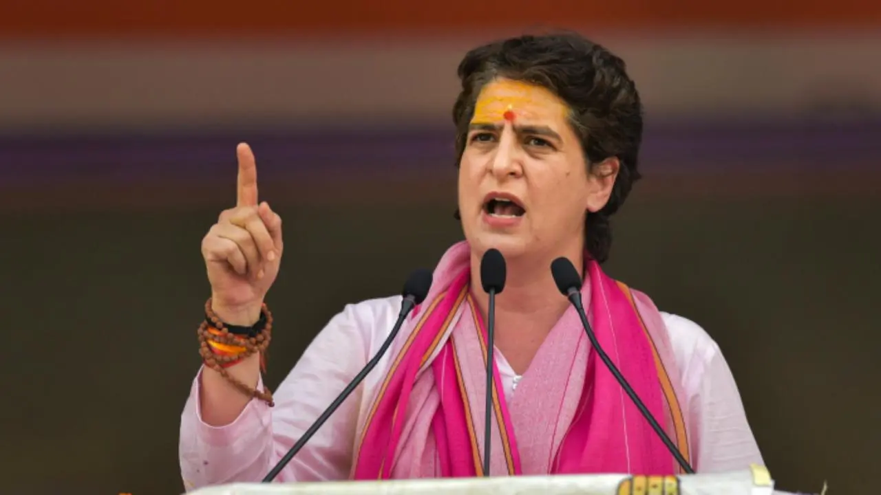 Priyanka Gandhi slams BJP over 18 per cent GST on exam forms