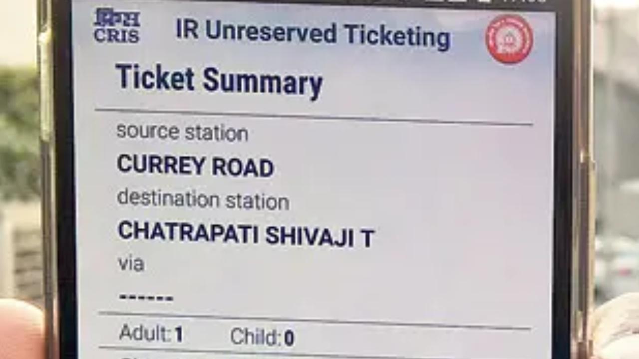 Get 3 per cent cashback on unreserved ticket purchase on mobile, check details