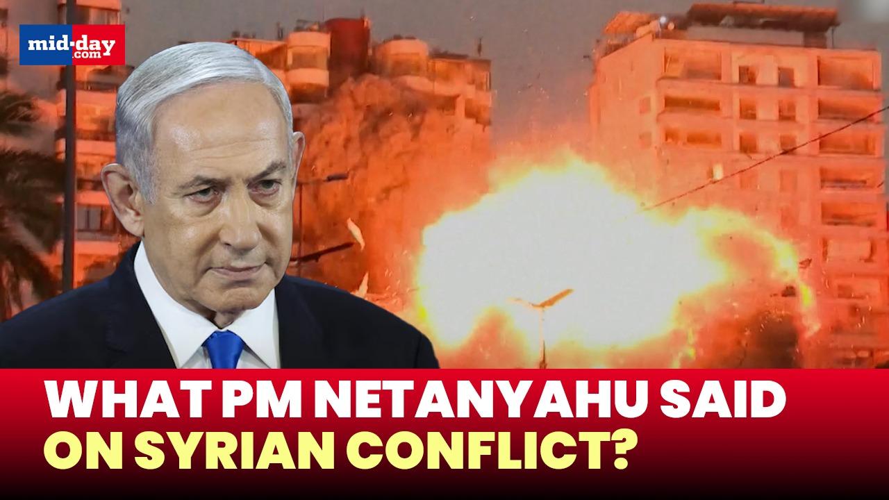 PM Netanyahu reacts to ongoing Syrian crisis, Here's what he said