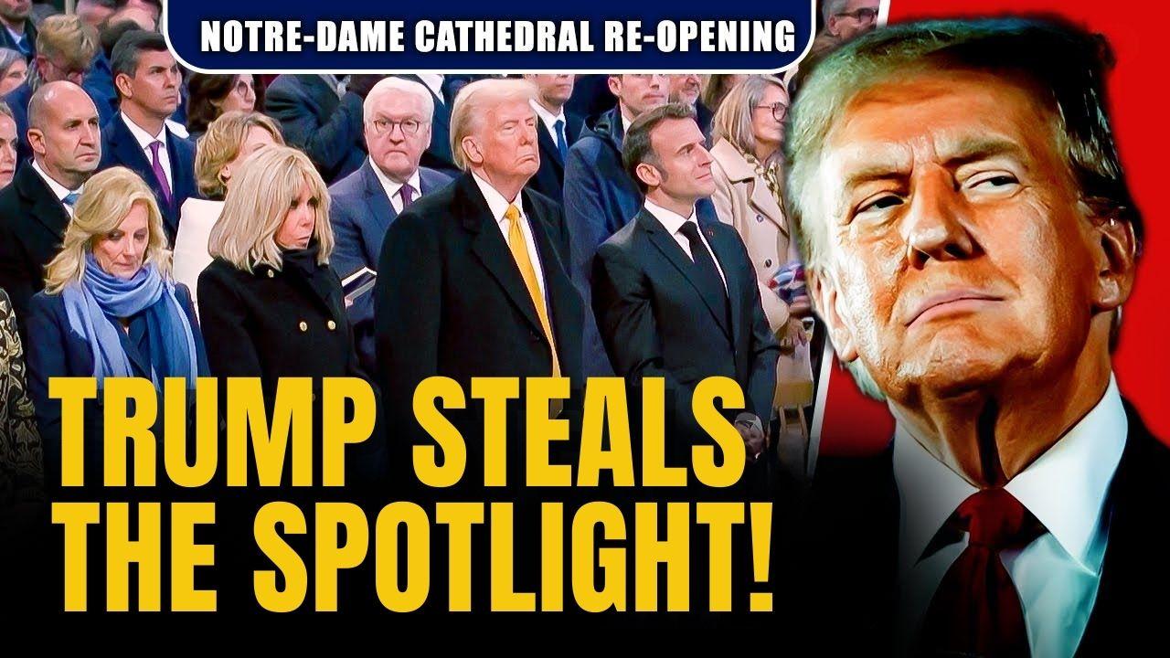 Donald Trump joins global leaders for Notre-Dame’s reopening ceremony in Paris