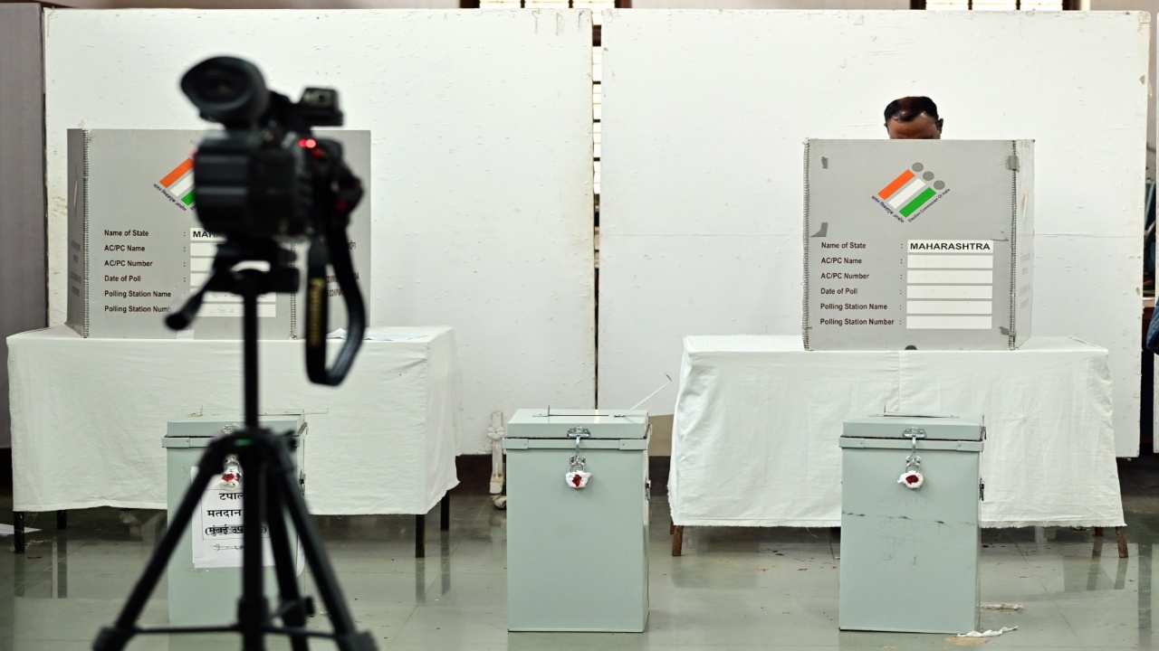 IN PHOTOS Mumbai cops cast their ballot through postal voting for