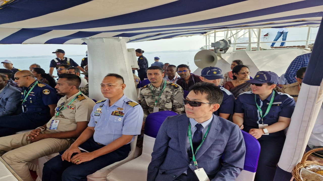 The event saw the participation of National Maritime Search and Rescue Board members and 38 foreign observers representing Friendly Foreign Countries (FFCs)