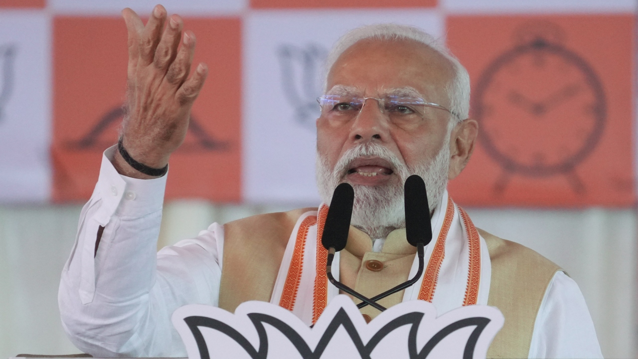 IN PHOTOS PM Modi holds rallies in parts of state ahead of Maharashtra