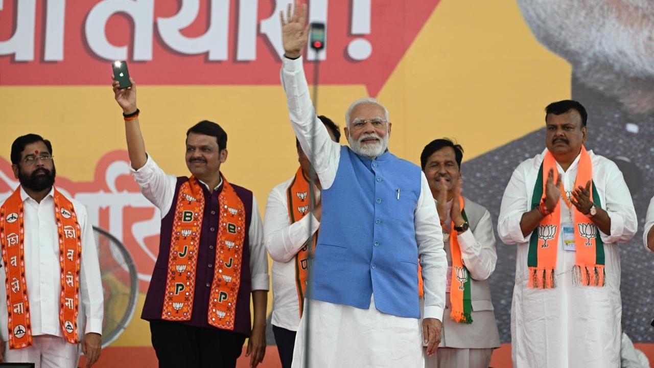 The blessings of the entire Maharashtra are with Mahayuti: PM Modi