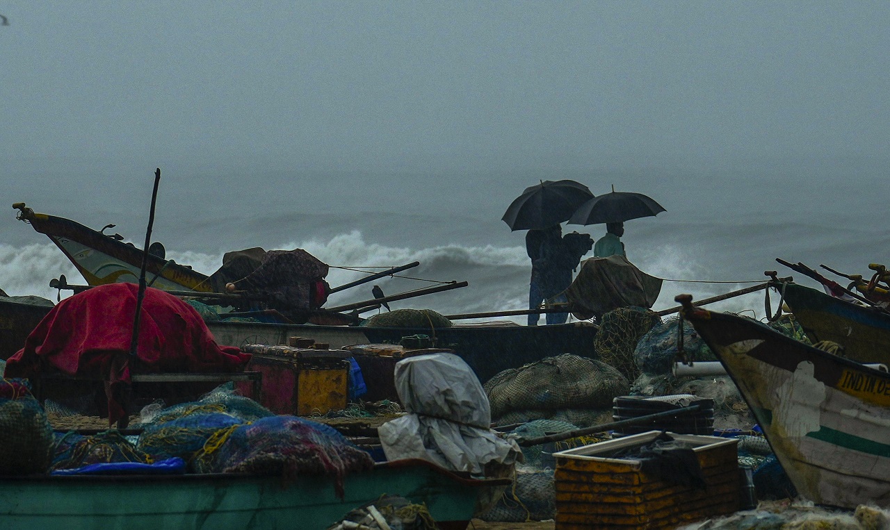 Earlier on Thursday, heavy rainfall due to Cyclone Fengal caused widespread damage to paddy crops in Tamil Nadu's Nagapattinam district