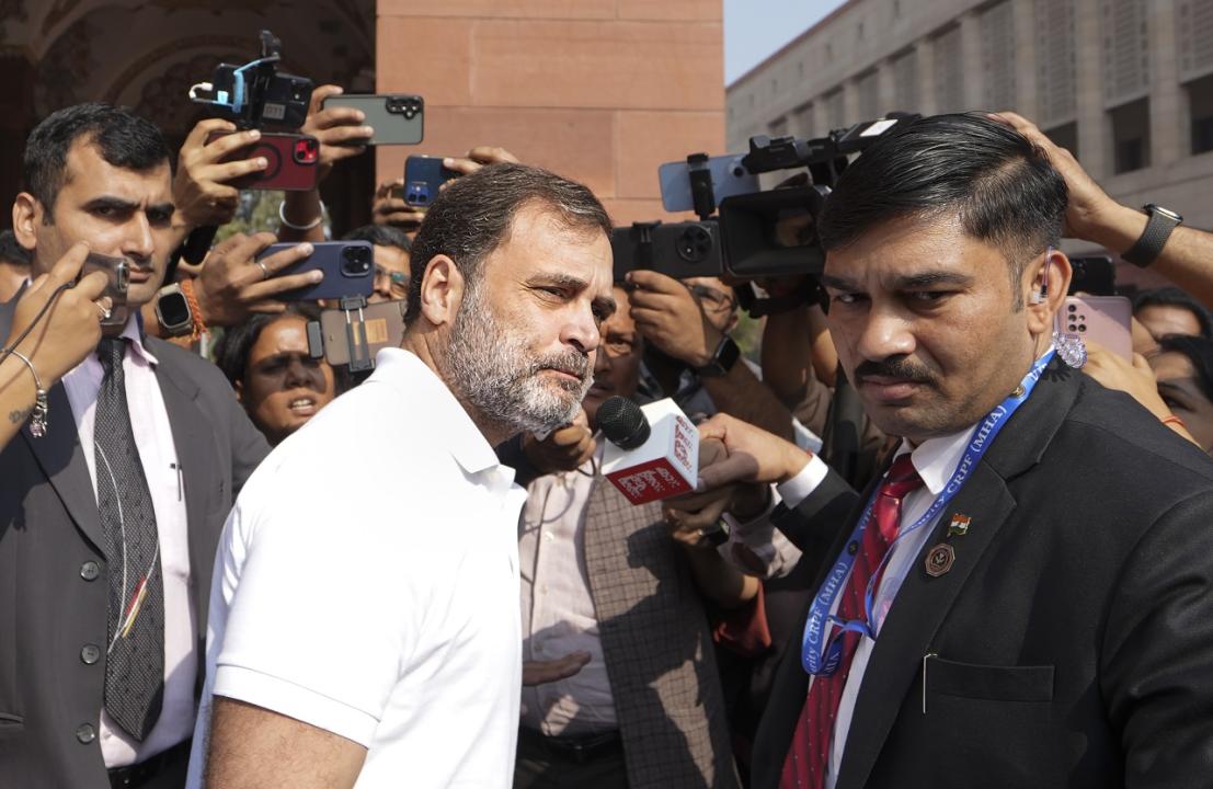 Rahul Gandhi demands Gautam Adani's arrest, accuses govt of protecting him