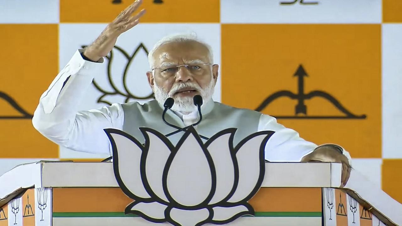 MVA has only increased problems of state: PM Modi in poll rally at Panvel