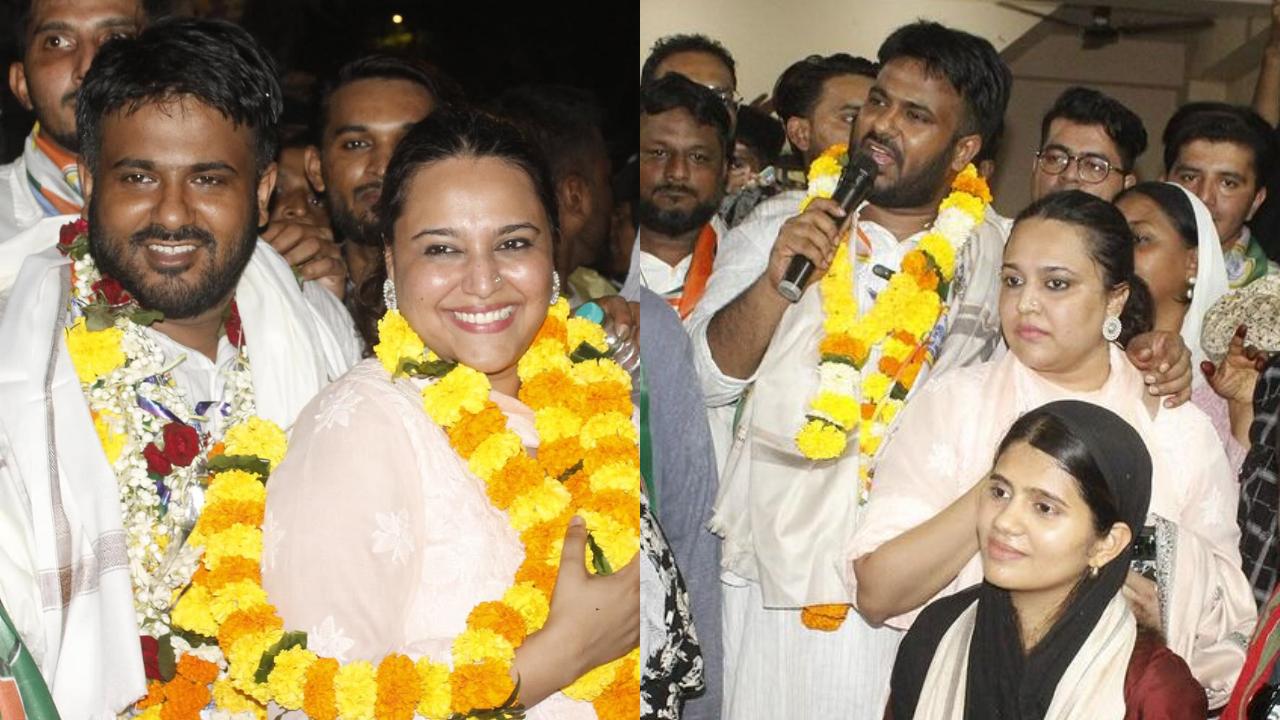 Swara Bhasker shares ‘Who is Fahad Ahmad’ as he contests from Anushakti Nagar