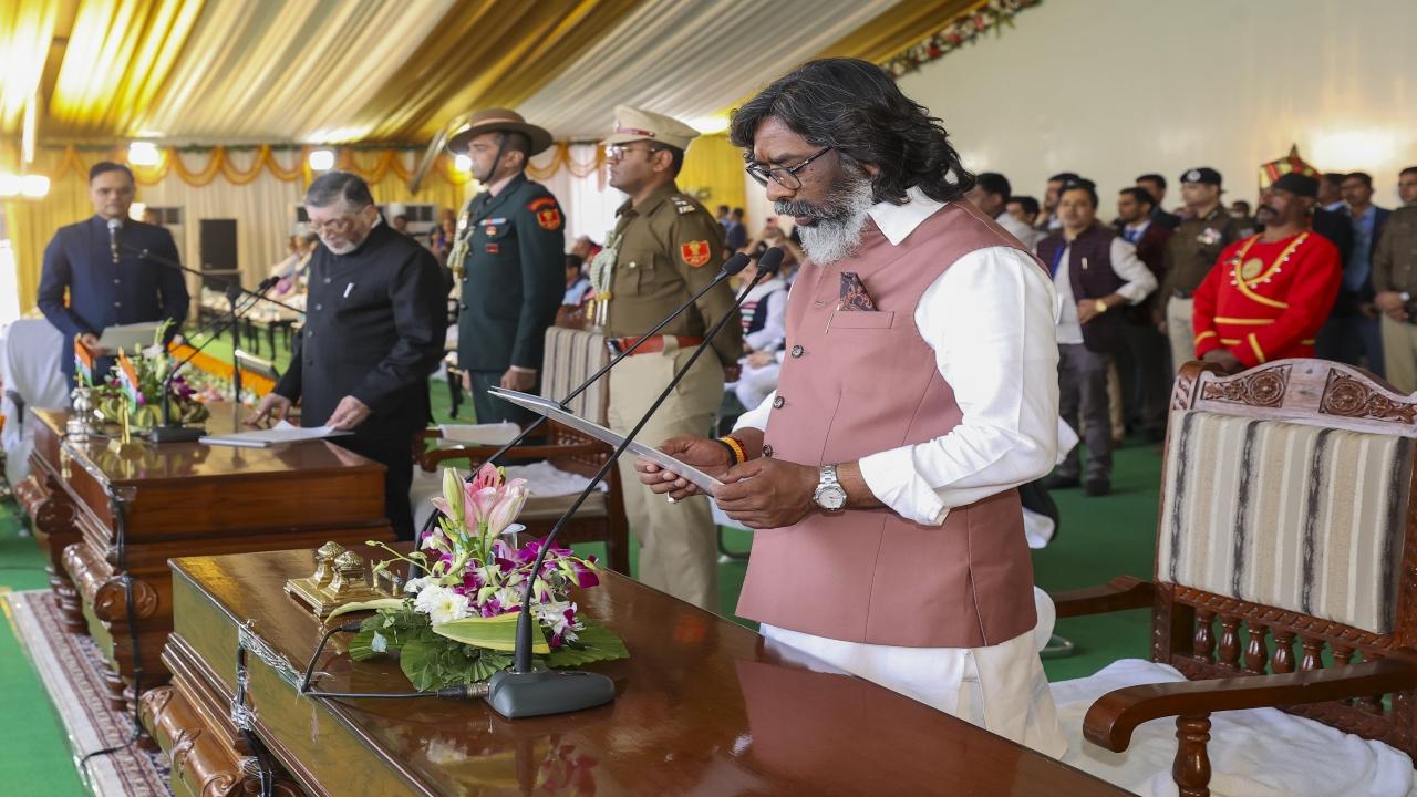 Hemant Soren sworn in as Jharkhand Chief Minister for fourth term 