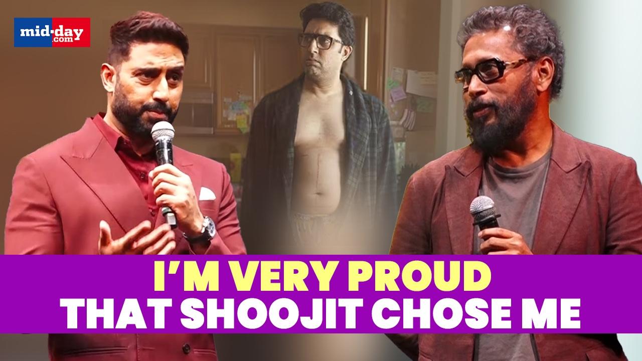 I Want to Talk Song launch: Abhishek Bachchan On working with Shoojit Sircar