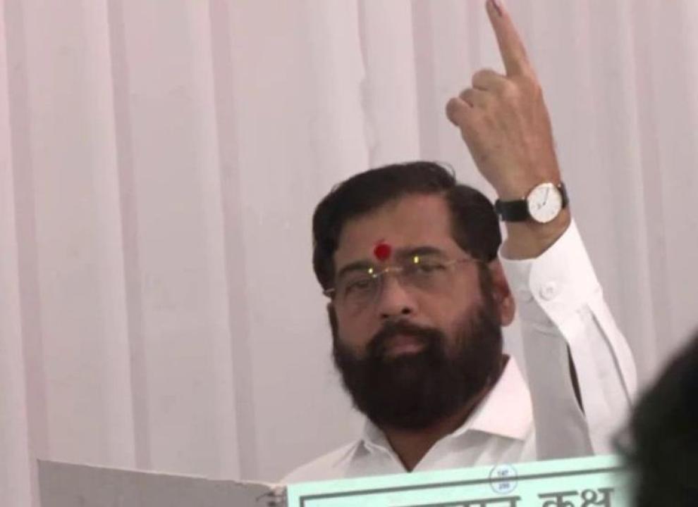 Maharashtra Elections Live: Maharashtra CM Eknath Shinde casts his vote in Thane