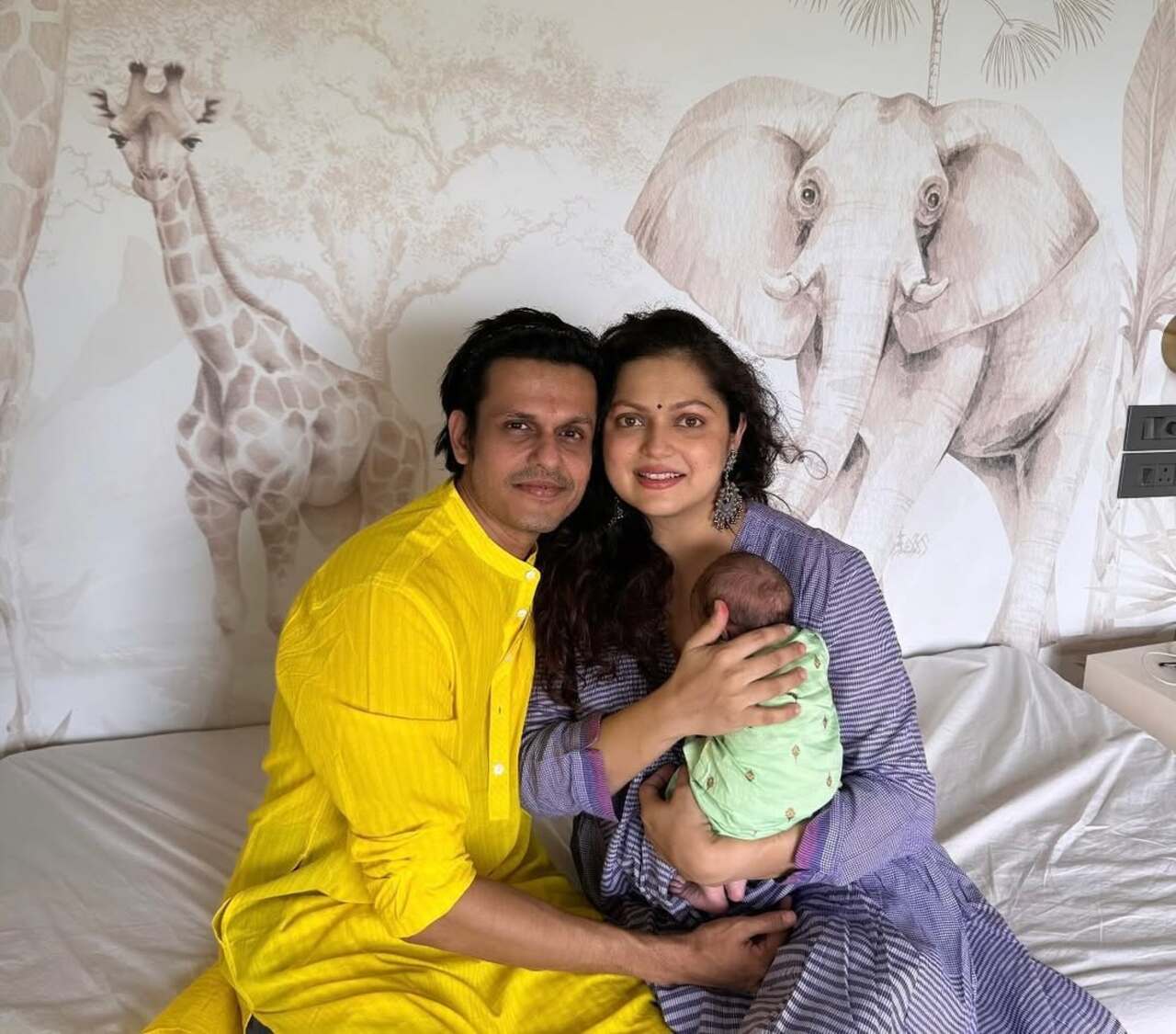 Drashti Dhami and Neeraj Khemka welcomed their baby girl named Leela on October 22. 