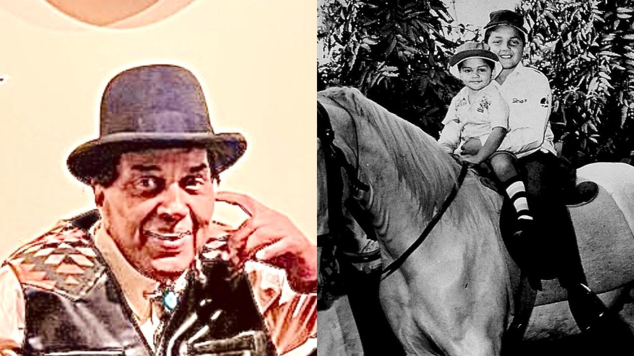 Veeru shares UNSEEN pictures of 'Jai-Veeru' aka cousins Abhay and Bobby Deol