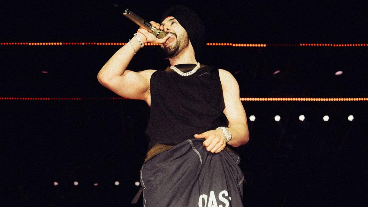 Diljit Dosanjh falls on stage during Ahmedabad concert - watch viral video