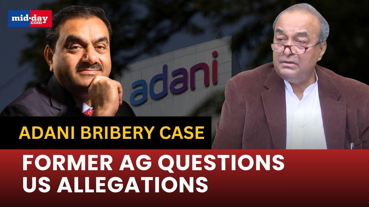 Adani bribery case: Former AG slams allegations, Demands clarity in charge sheet