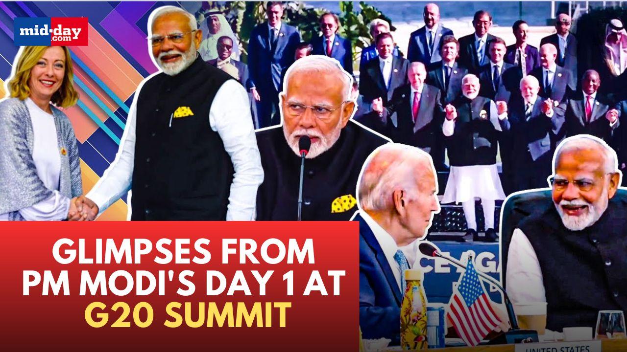 Exclusive glimpses of PM Modi’s action-packed day 1 at G20 Summit in Brazil