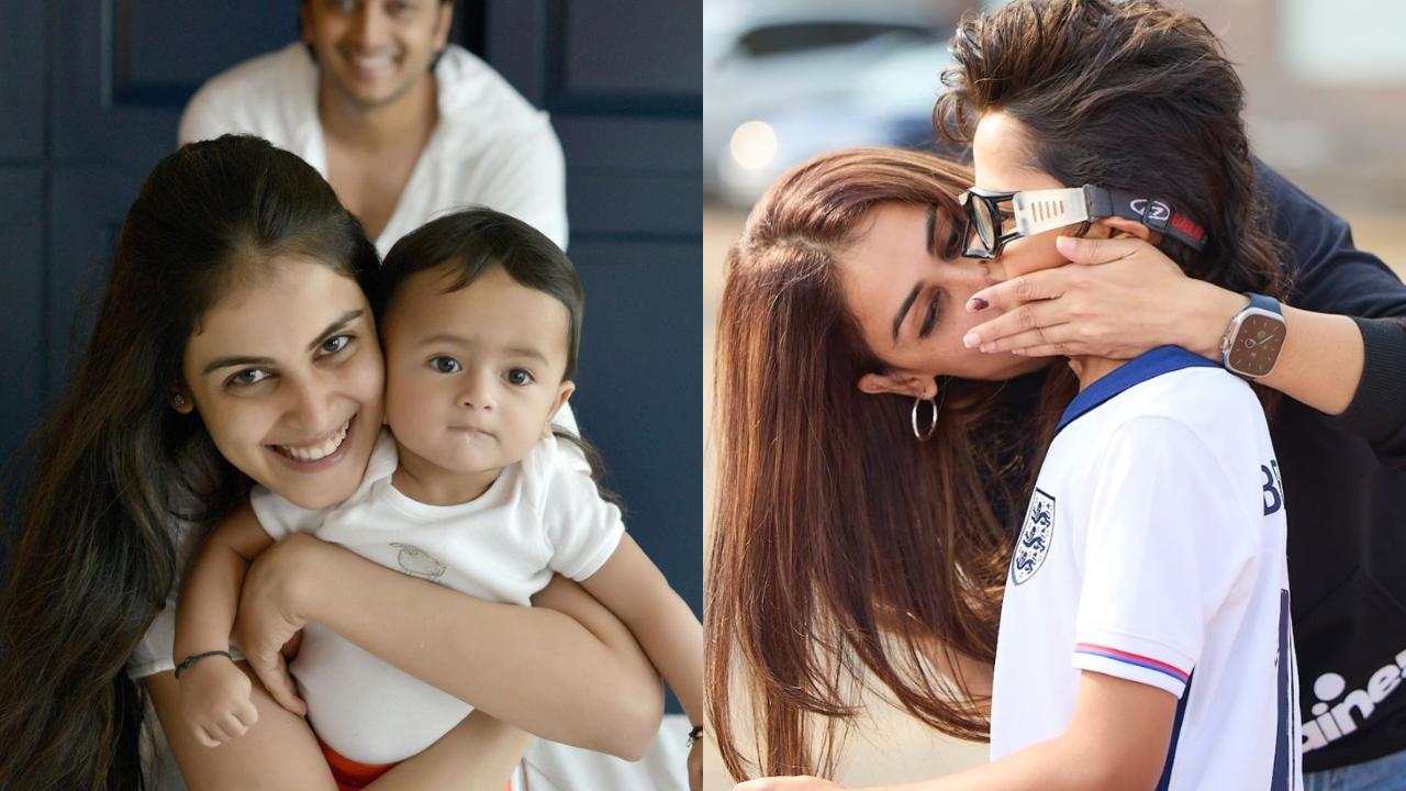 Doting mom Genelia Deshmukh shares unseen photo as her firstborn Riaan turns 10