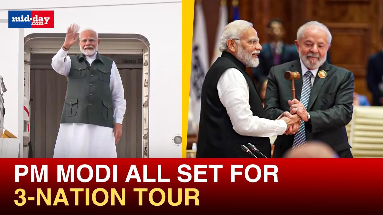 PM Modi to embark on three-nation tour, Will attend G-20 Summit in Brazil