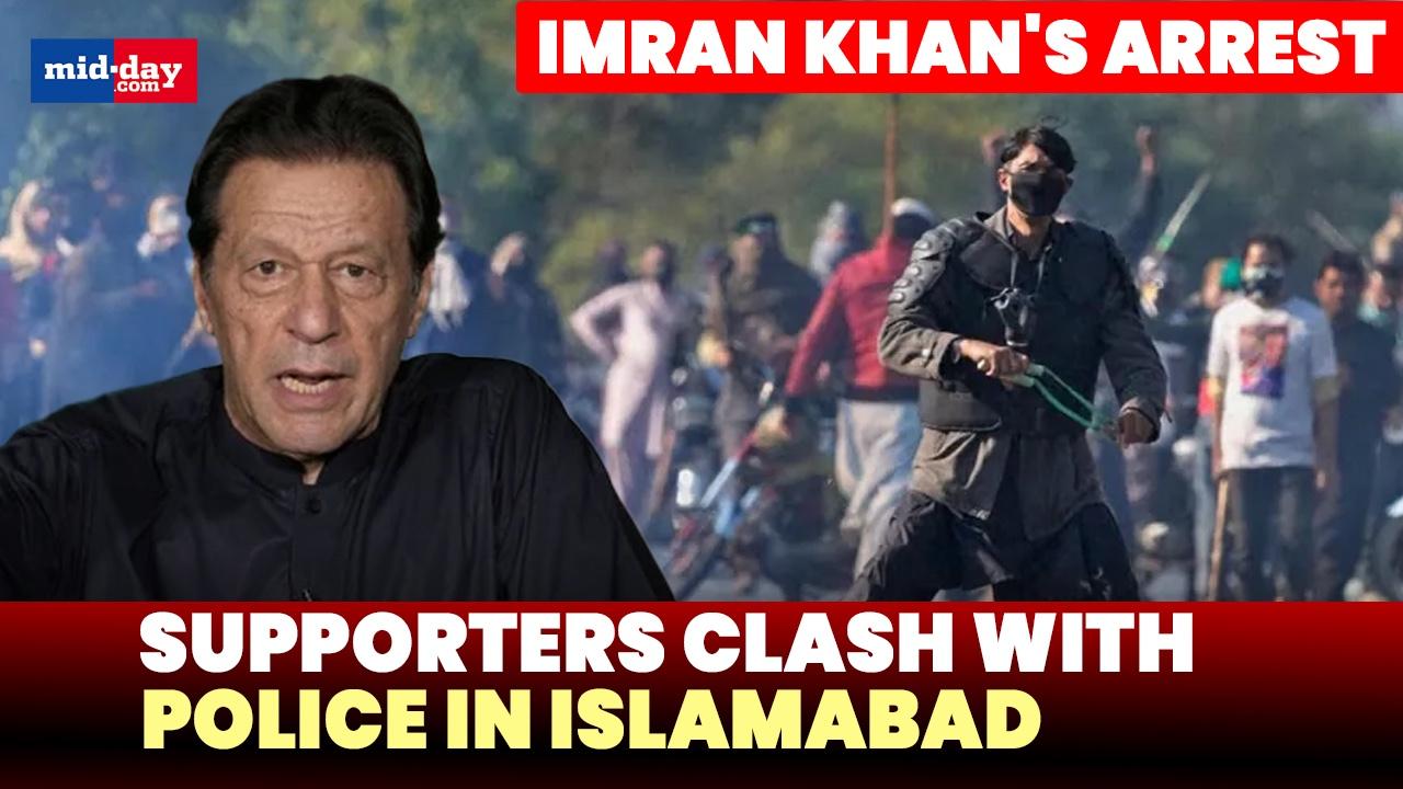 Violent protests erupt in Islamabad over Imran Khan's imprisonment