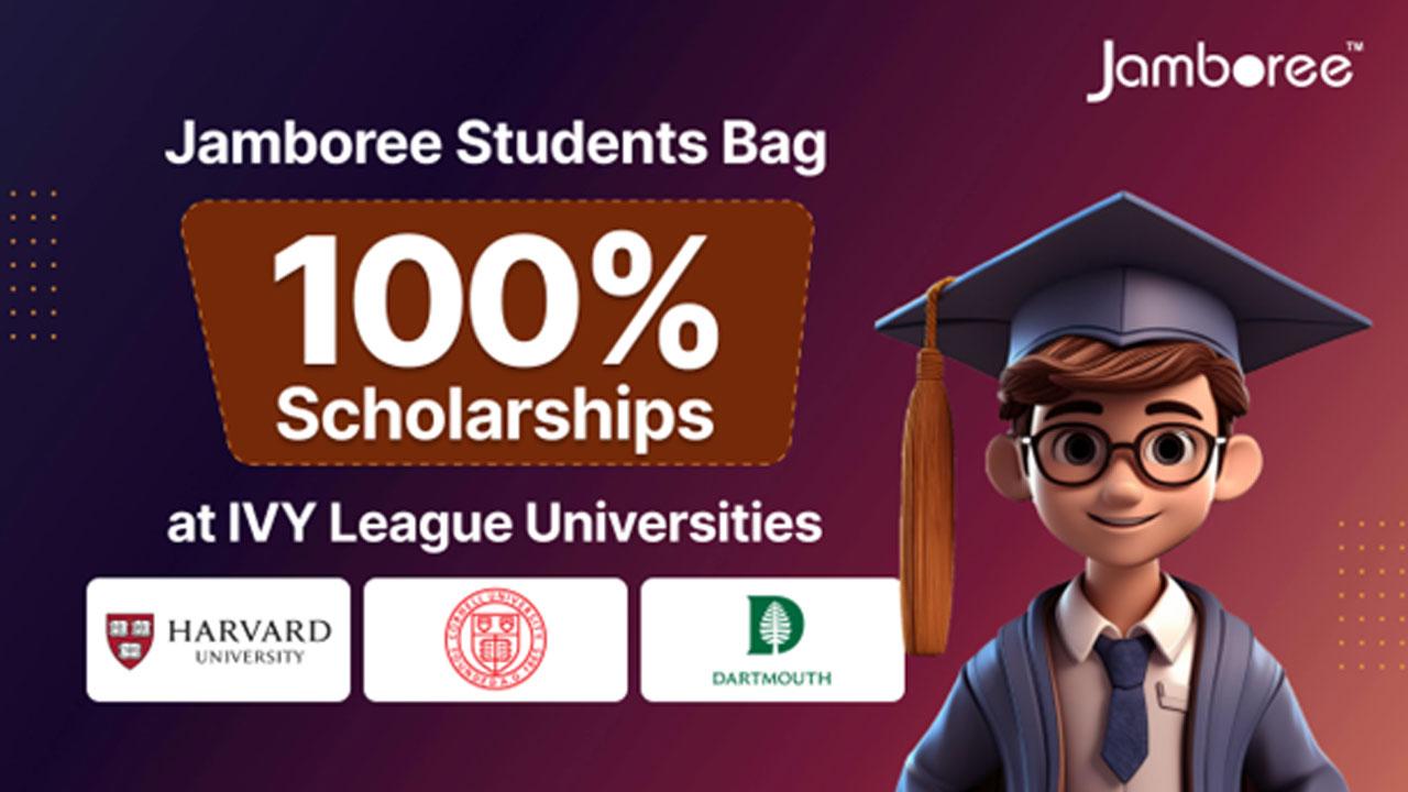 Jamboree Students Bag 100 percent Scholarships At Ivy League Universities