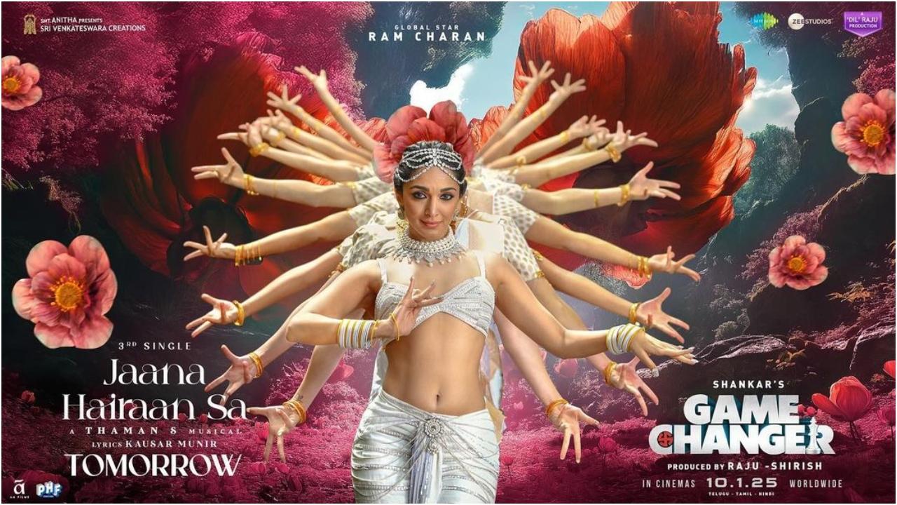 Brownfaced Kiara Advani in Game Changer poster draws flak: 'Overall look trash'