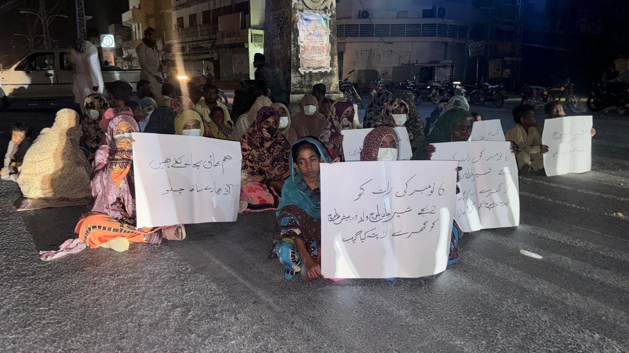 Families hold protest in Balochistan over enforced youth disappearance