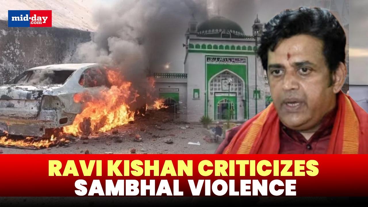 Ravi Kishan slams opposition over EVM doubts, Condemns Sambhal violence