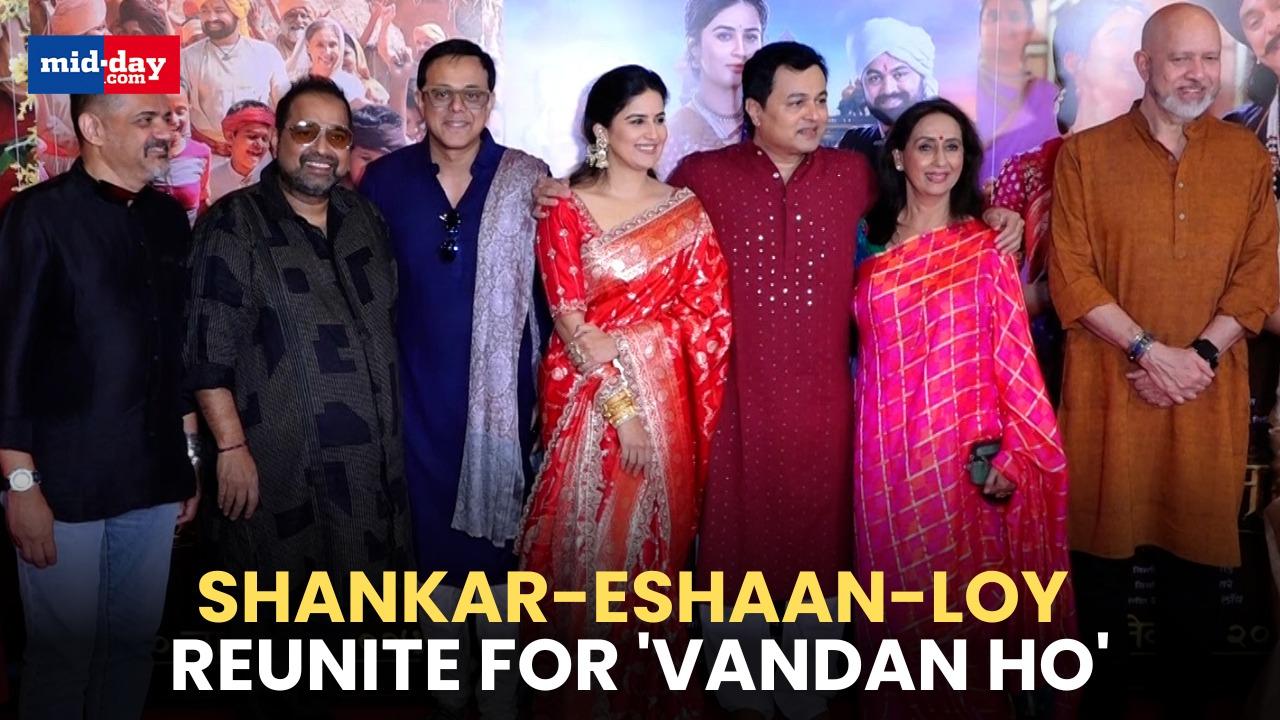 'Vandan Ho' music launch brings together Shankar Mahadevan & Mahesh Kale 