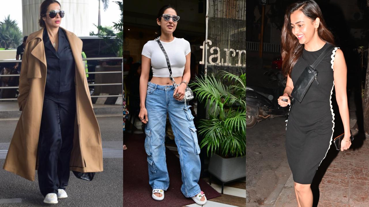 Spotted in the city: Malaika Arora, Sara Ali Khan, Tejasswi Prakash & others