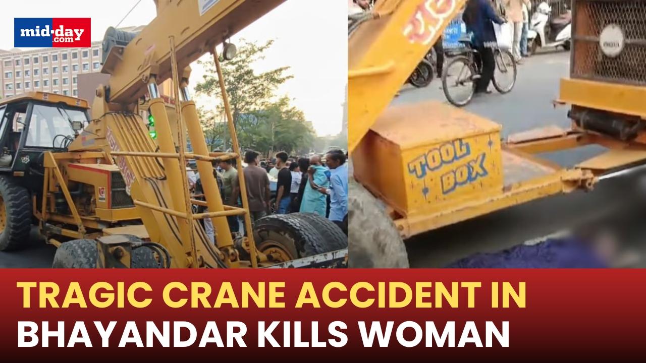 Mira Bhayandar: Elderly woman crushed to death as crane goes out of control