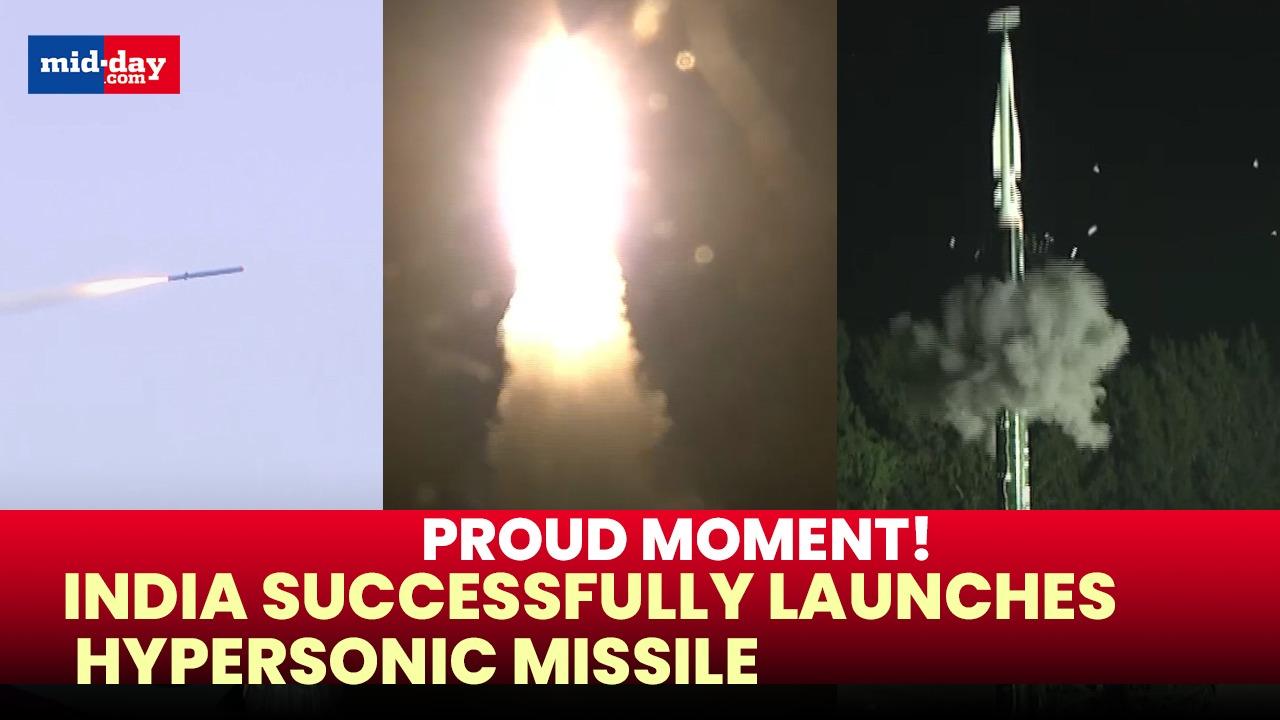 India successfully tests first long-range hypersonic missile - WATCH VIDEO