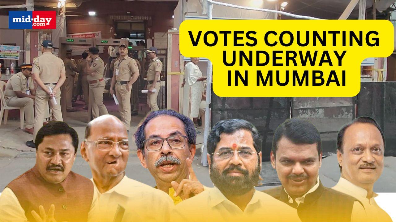 Maharashtra Election Results 2024: Vote counting in Mumbai underway 