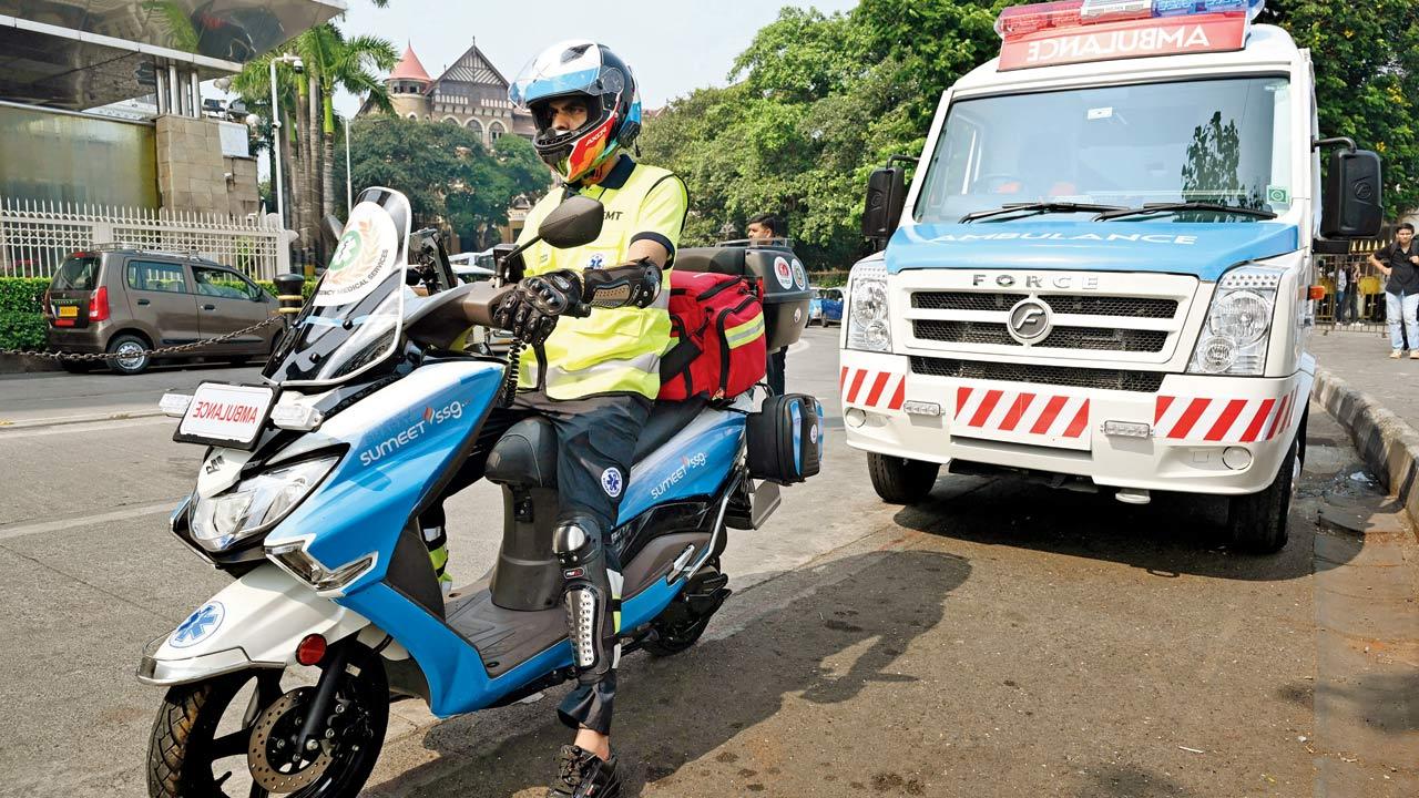 Bike ambulances to come to Mumbai soon