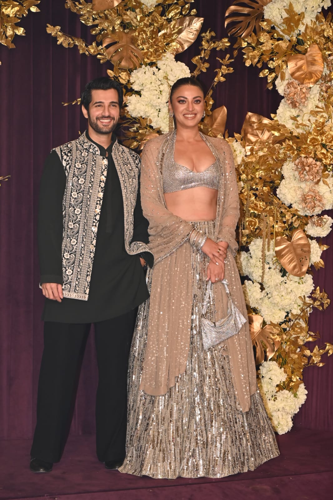 Aditya Seal and Anushka Ranjan threw major couple goals at the grand bash