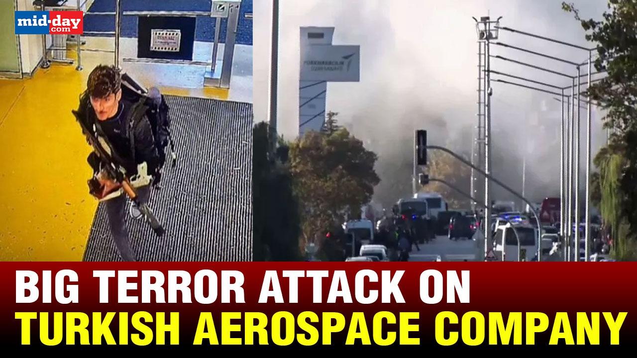 Big terror attack at Turkish Aerospace company, 5 dead, 22 injured