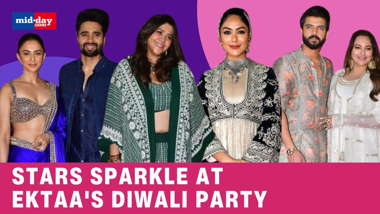 Ektaa Kapoor Diwali Bash: Karan Johar, Ankita Lokhande, & others shine in style