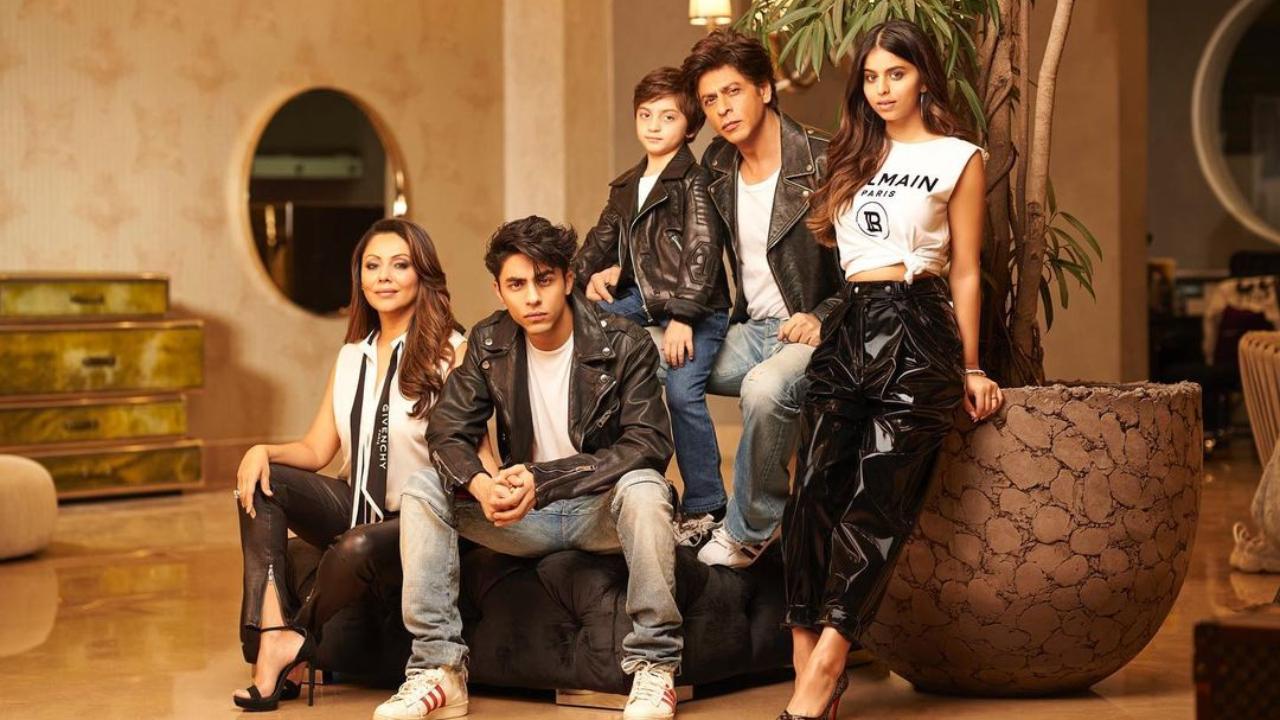 Celebrating Gauri Khan's birthday through family album ft. SRK, Aryan & Suhana