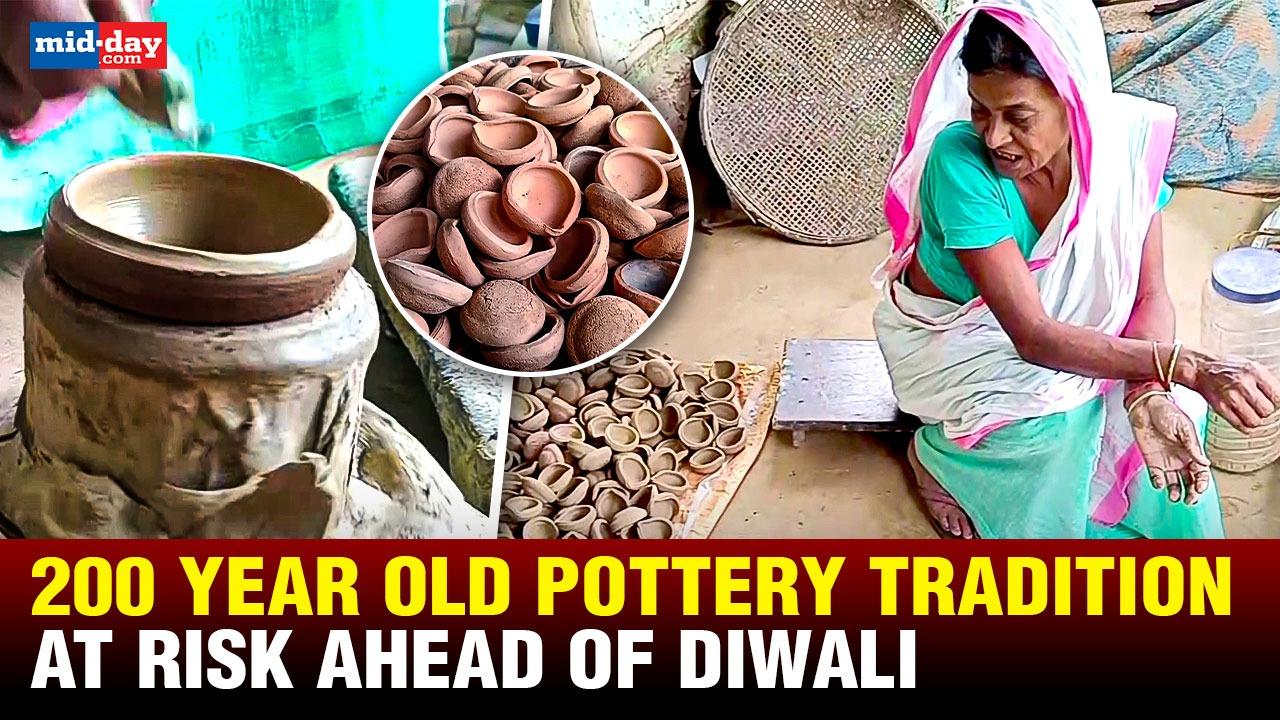 As Diwali nears, Assam's Kumar community preserves their pottery tradition