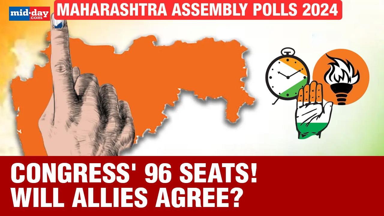  Maharashtra Assembly: Congress okays 96 candidates, resumes talks with allies