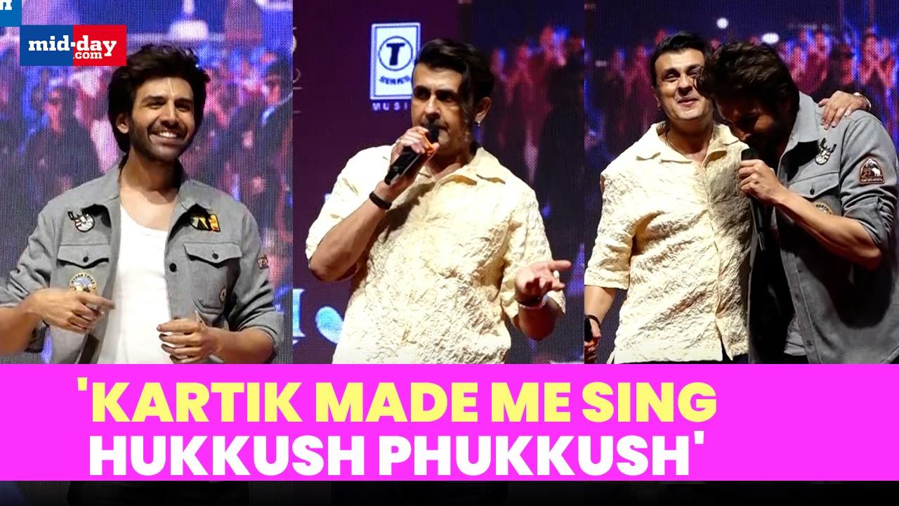 Bhool Bhualiyaa 3: Sonu Nigam sings 'Hukkush Phukkush' live at song launch event